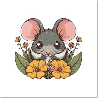 Cute Field Mouse Posters and Art